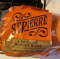 Brioche burger buns