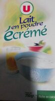 Lait en poudre écrémé