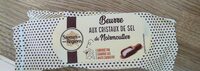 Beurre aux cristaux de sel