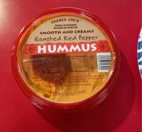 Roasted red pepper hummus