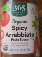Organic Arrabbiata Pasta Sauce
