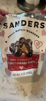 Dark Chocolate Sea Salt Caramel Hearts