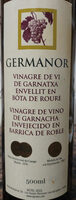 Vinagre de vi de garnatxa