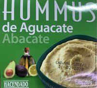 Hummus de aguacate
