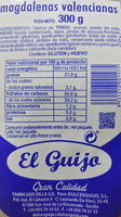 Magdalenas Valencianas El Guijo