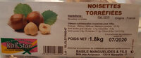 Noisettes torréfiées