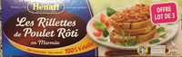 Rillettes de poulet rôti