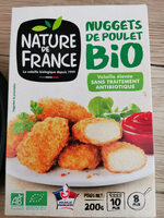 Nuggets de poulet bio