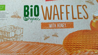 Bio waffles with honey (gauffres au miel)