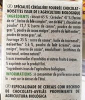 Cereales fourres noisette