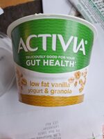 Activia low fat vanilla & granola yoghert