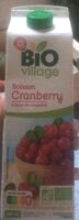 Boisson Cranberry