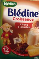Blédine croissance choco biscuité