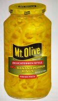 Hot banana pepper Rings
