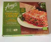 Vegetable lasagne