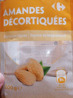 Amandes décortiquées