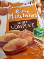 Petites Madeleines au blé complet