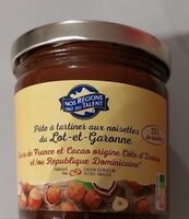 Pâte à tartiner aux noisettes du Lot et Garonne