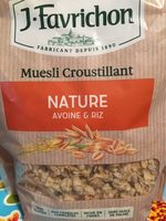Muesli croustillant miel et sarrasin