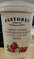 Yogurt artesanal con leche de vaca de pasto