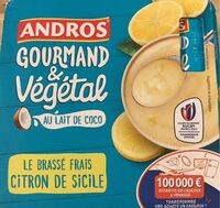Gourmand & Végétal Brassé Citron de Sicile