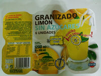 Granizado limón sin azúcares