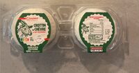 Crottin de chèvre au lait pasteurisé