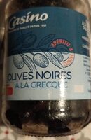 Olives noires à la grecque