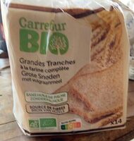 Grandes tranches à la farine complète