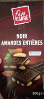 Noir amande entieres