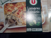 Lasagnes epinards au chevre et emmental