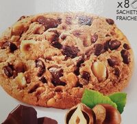 Cookies chocolat noisettes