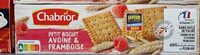 Petit biscuit avoine &framboise