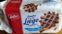 Gaufre de Liège chocolat au lait