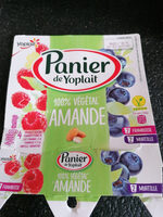 Panier Yoplait 100 %vegetal amande