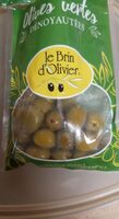 Olives vertes dénoyautées