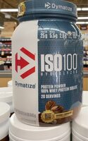 Iso100 hydrolyzed protein powder gourmet chocolate