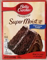 Chocolate Fudge Cake Mix