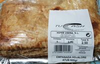 Empanada hojaldre atún
