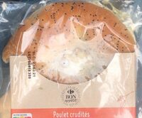 Bagel poulet crudites
