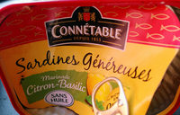 Sardines généreuses