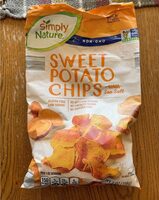 Sweet potato chips