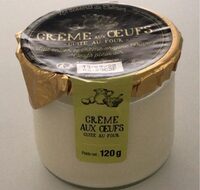 Crème aux oeufs cuite au four