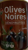 Olives noires dénoyautées