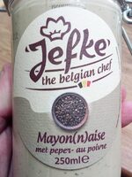 Sauce mayonnaise au poivre