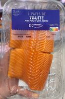 Pavé de truite