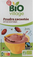 Poudre cacaotée