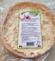 Quiche fromage de Herve et poires