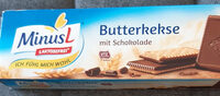 Butterkeks mit Schokolade