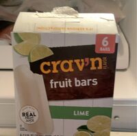Lime fruit bar